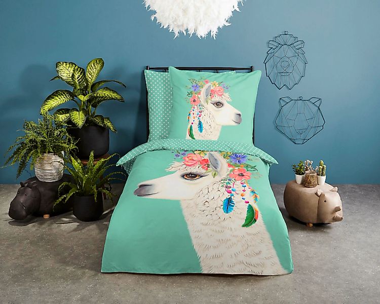 good morning Kinderbettwäsche "Joey" 2 Stk. tlg. Baumwolle, 135x200, Reißve günstig online kaufen