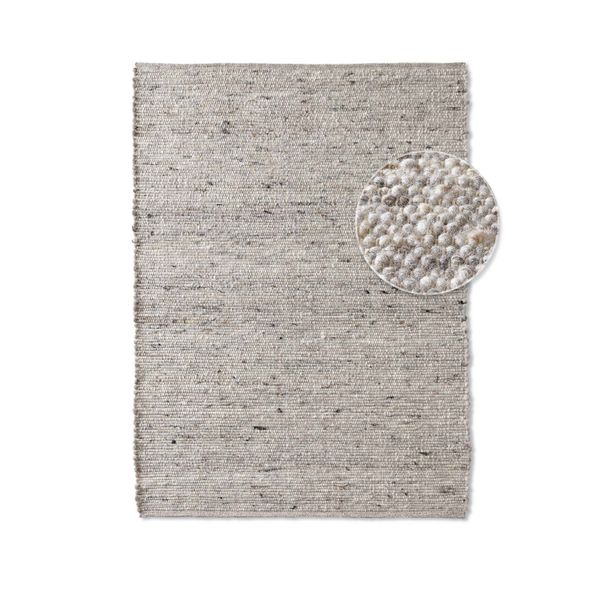 TaraCarpet Wollteppich TaraCarpet Handwebteppich Malmoe, rechteckig, günstig online kaufen