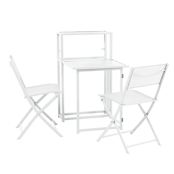 SVITA Balkonset, (Platzsparendes Set, Ausklappbarer Tisch günstig online kaufen