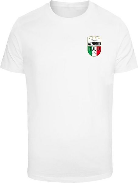 Mister Tee T-Shirt Azurro Italia Crest Tee günstig online kaufen