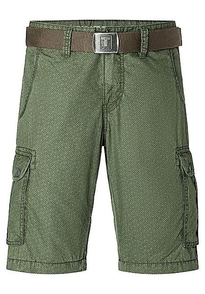 TIMEZONE Cargoshorts Fein Cargo mit elegantem Muster und Gürtel Regular Mag günstig online kaufen