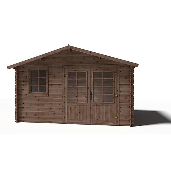 Altanka Gartenhaus   Gerätehaus 11.7 m2   3.9x3 m   34 mm   Imprägniert   D günstig online kaufen