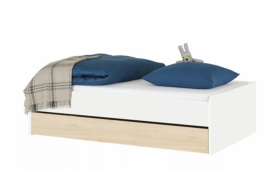 Duobett  Grow Up ¦ weiß ¦ Maße (cm): B: 97 H: 54,5 Betten > Bettgestelle - günstig online kaufen