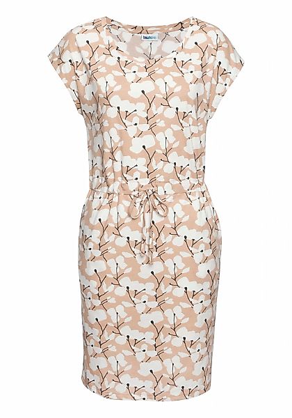 Beachtime Jerseykleid, mit Blumenmuster und Taschen, Sommerkleid aus Baumwo günstig online kaufen