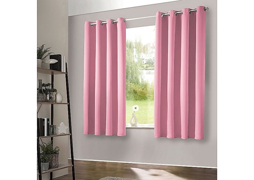 heimtexland Verdunkelungsvorhang Thermo Verdunkelungsgardinen Ösenschal Vor günstig online kaufen