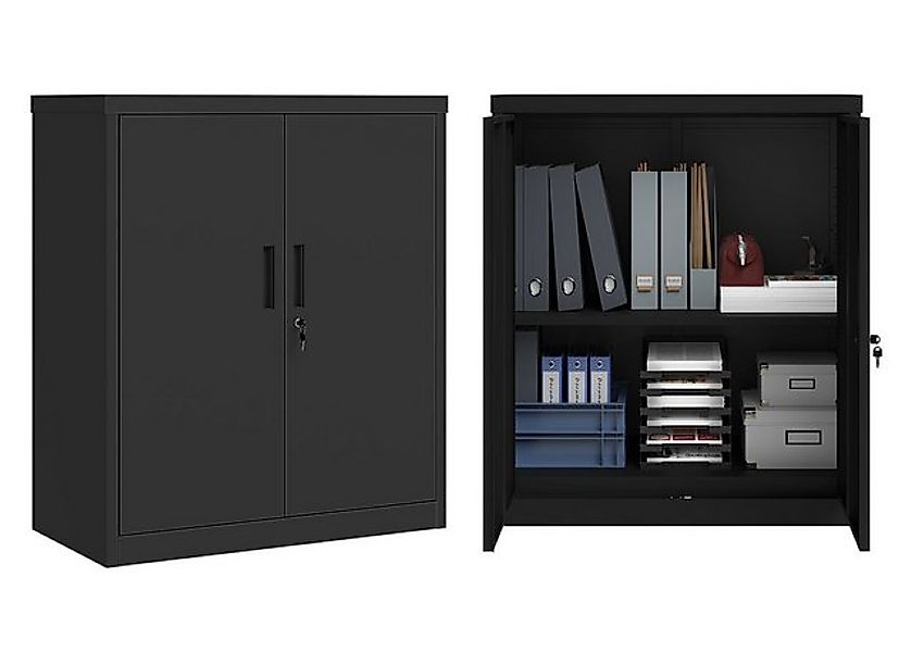 STEELSØN Aktenschrank Regulus (schwarz, ohne Füße) mit flexibel einstellbar günstig online kaufen