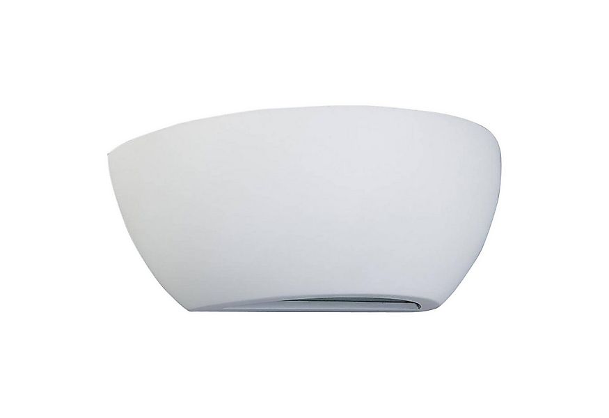 Lindby Wandleuchte Felia, Gips Weiß IP20, 1 x 25 W günstig online kaufen