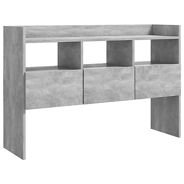 vidaXL Sideboard Betongrau 105x30x70 cm Holzwerkstoff 808381 günstig online kaufen