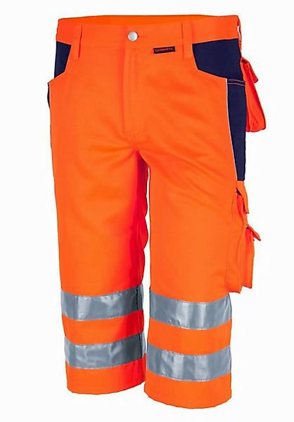 Qualitex Workwear Arbeitsshorts reflektierende PROfessionals Warnschutz-Sho günstig online kaufen