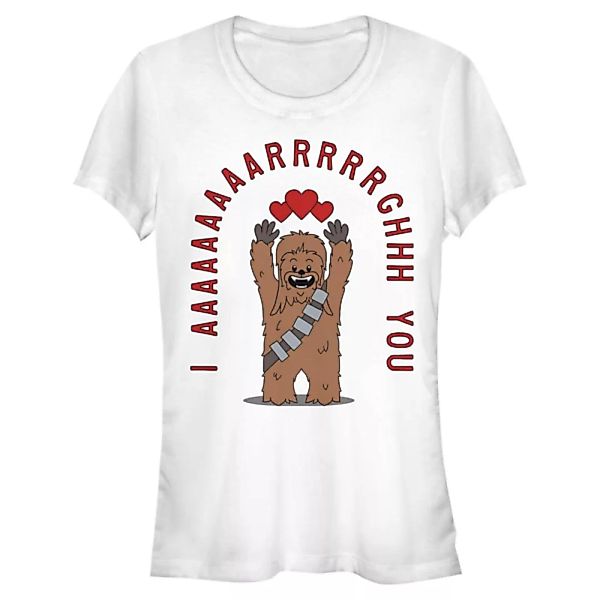 Star Wars - Chewbacca Chewie Arrgghs You - Valentinstag - Frauen T-Shirt günstig online kaufen