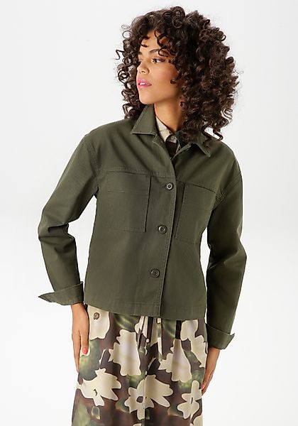 Aniston CASUAL Jeansjacke mit tonigen Knöpfen günstig online kaufen