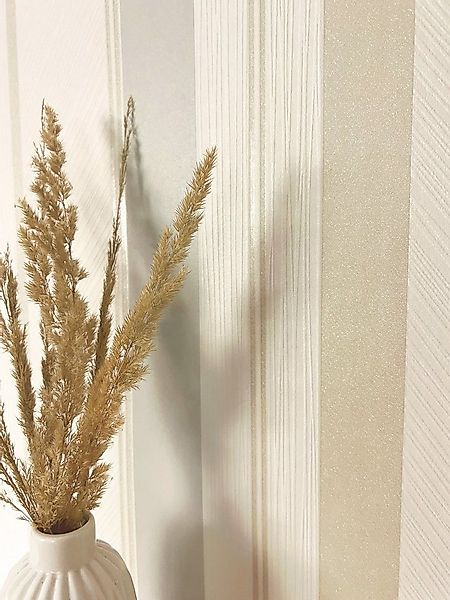 Newroom Vliestapete Sylvie Tapete Streifentapete Streifen,Linien, Hellgrau günstig online kaufen