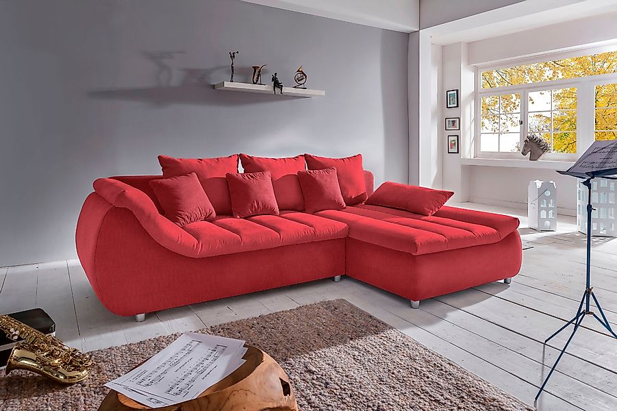 INOSIGN Ecksofa Imola elegant und bequem, günstig online kaufen