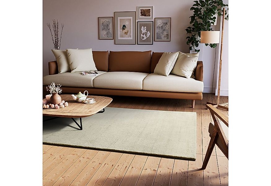 Steffensmeier Wollteppich Zaza, Rechteckig, Berber Teppich, 100 % Schurwoll günstig online kaufen