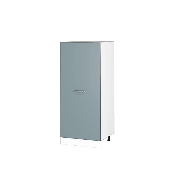 Vicco Herdumbauschrank R-Line Küchenkommode Blau-Grau/Weiß 60 cm günstig online kaufen