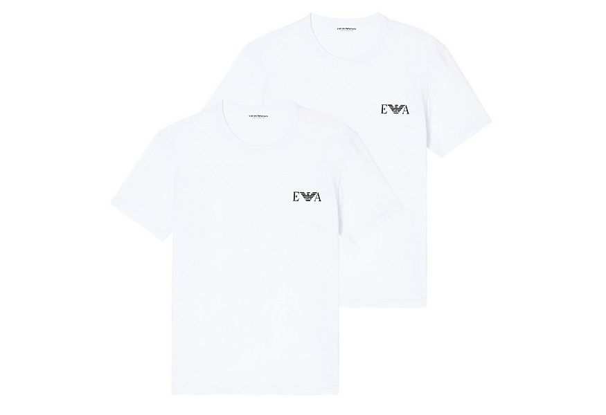 Emporio Armani Unterziehshirt 2er Pack T-Shirt (2-St., 2 Stück) mit Logo günstig online kaufen