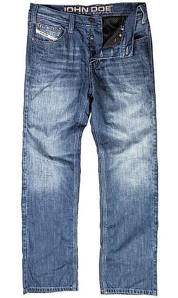 John Doe Motorradhose Denim XTM Light Blue Motorrad Jeans (mit Protektoren) günstig online kaufen