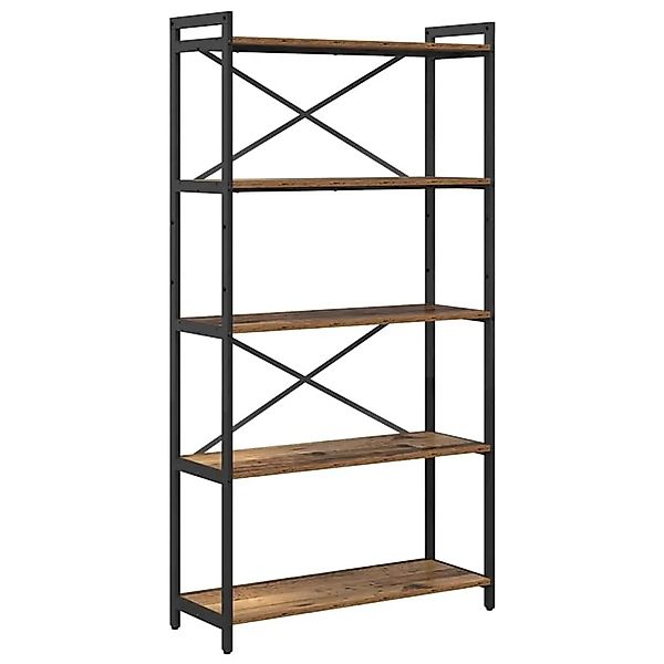 vidaXL Bücherregal Altholz 80 x 30 x 155 cm Holzwerkstoff 868417 günstig online kaufen