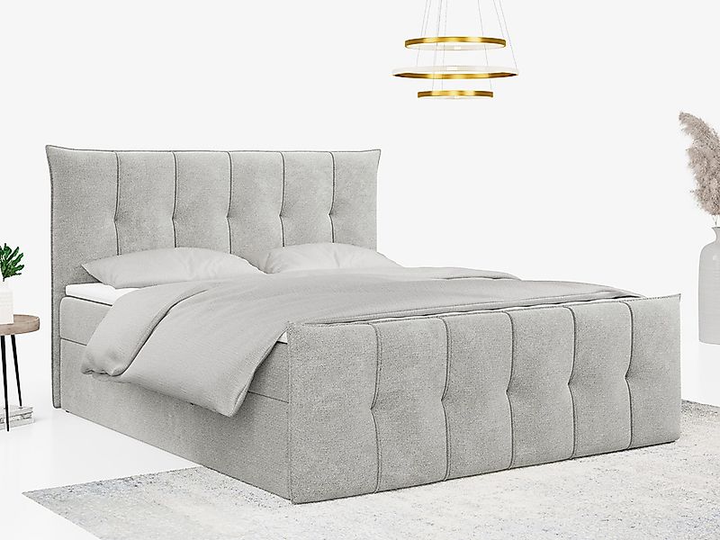 MKS MÖBEL Boxspringbett PREMIUM 11 (Set, günstig online kaufen