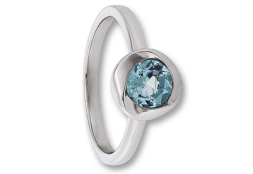 ONE ELEMENT Silberring Blau Topas Ring aus 925 Silber, Leicht zu kombiniere günstig online kaufen