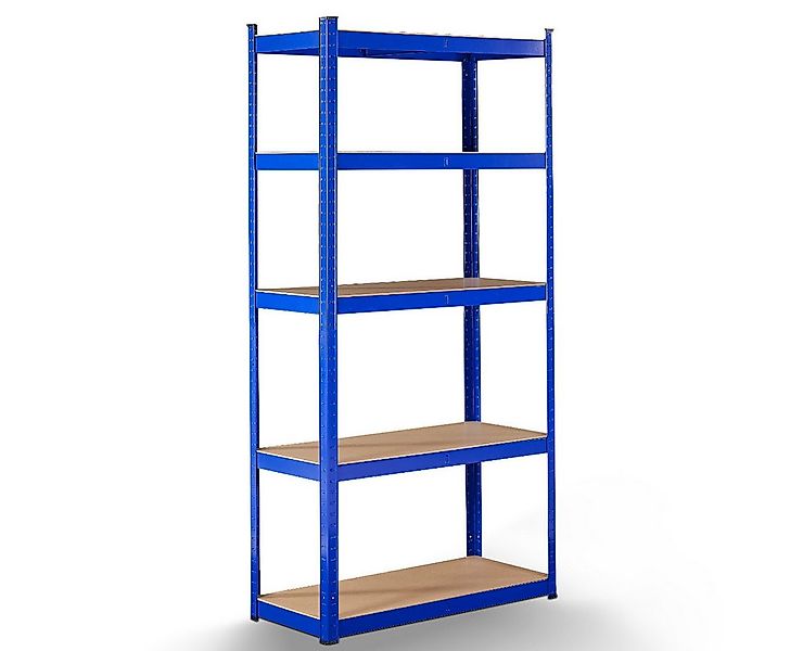 Arebos Schwerlastregal 180x90x40 cm, 5 Böden, 875 kg Traglast, Steckregal, günstig online kaufen