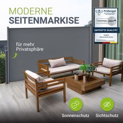 Juskys Seitenmarkise Dubai Sonnen- & Sichtschutz, günstig online kaufen