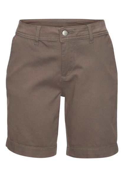 LASCANA Bermudas zum Krempeln, aus elastischer Baumwolle, kurze Hose, Short günstig online kaufen