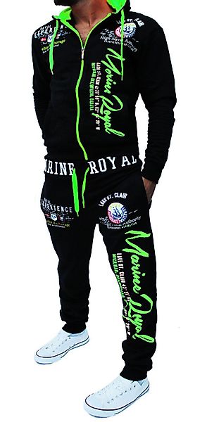 Jaylvis Jogginganzug Marine Royal Herren Trainingsanzug günstig online kaufen