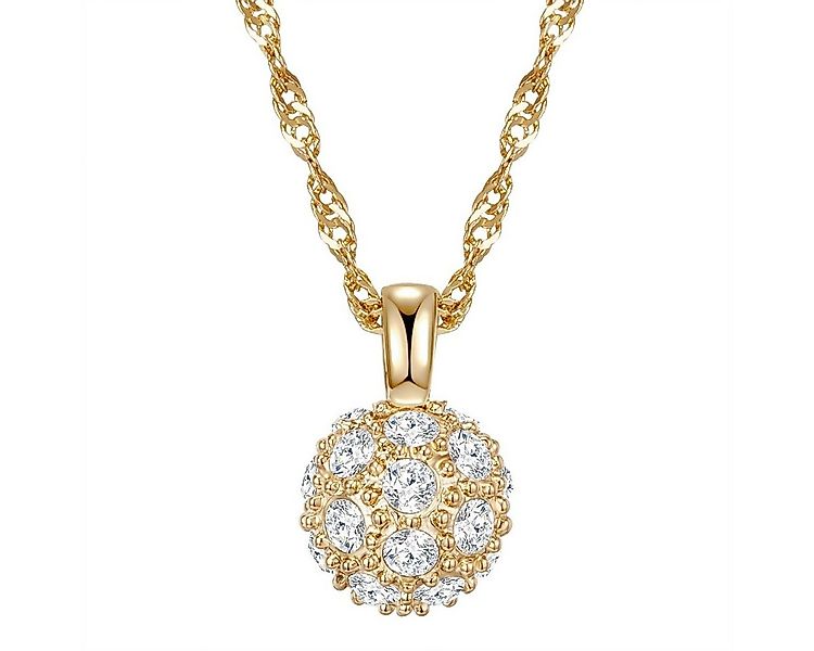 Lulu & Jane Collier gelbgold, verziert mit Kristallen von Swarovski® günstig online kaufen