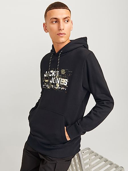 Jack & Jones Kapuzensweatshirt JCOOUTDOOR LOGO SWEAT HOOD SN günstig online kaufen