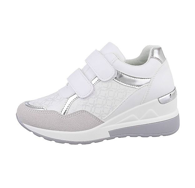 Ital-Design Damen Low-Top Freizeit Sneaker (85698441) Keilabsatz/Wedge Snea günstig online kaufen