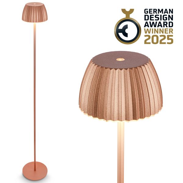 Briloner Leuchten LED Stehlampe Riffle Stehleuchte günstig online kaufen