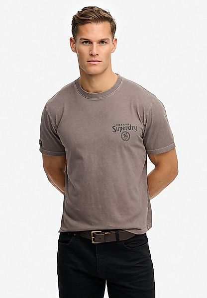 Superdry Rundhalsshirt TOKYO NARRATIVE LOOSE TEE mit coolem Tattoo-Print günstig online kaufen