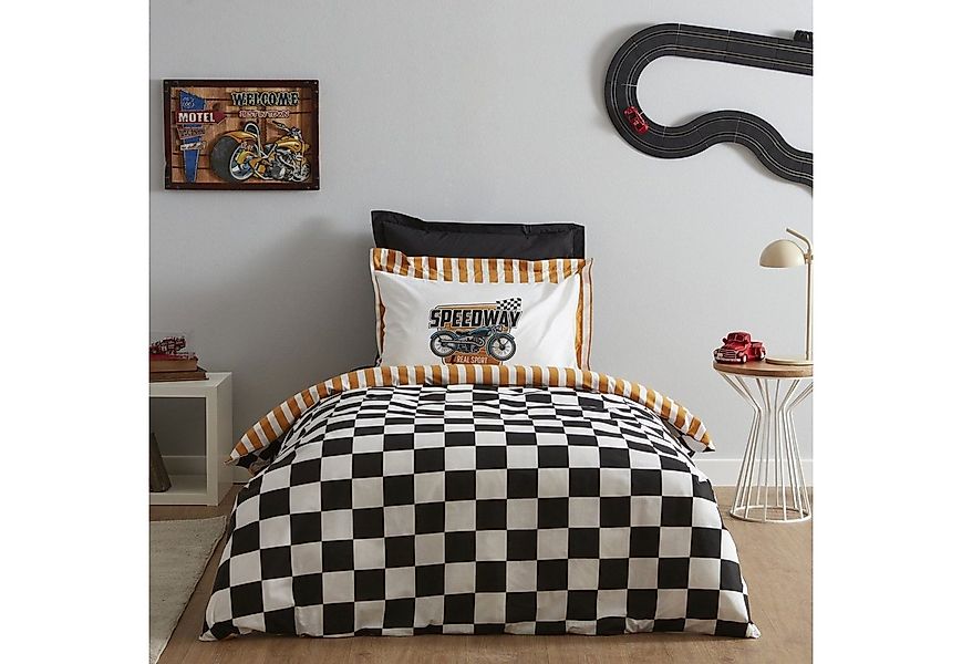 Karaca Home Bettwäsche Karaca Home Young Speed Way Einzelbettbezug Set, 100 günstig online kaufen