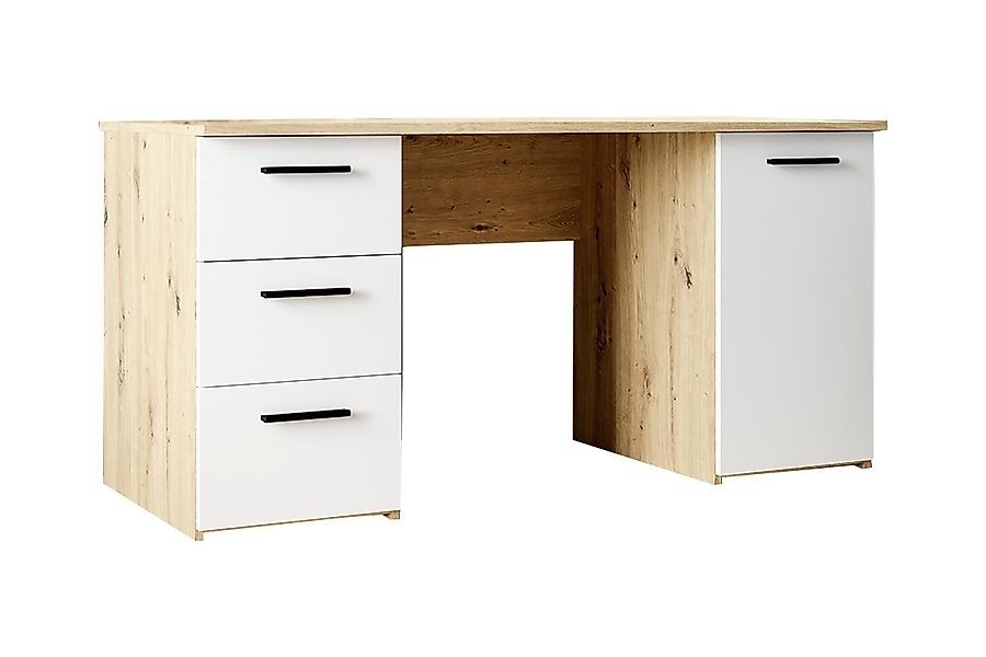 FORTE Schreibtisch NET, Artisan Eiche Dekor, günstig online kaufen