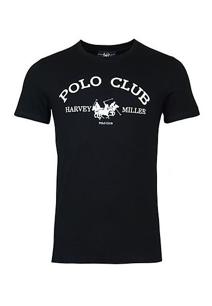 Harvey Miller T-Shirt T-Shirt Kurzarmshirt Polo-Club günstig online kaufen