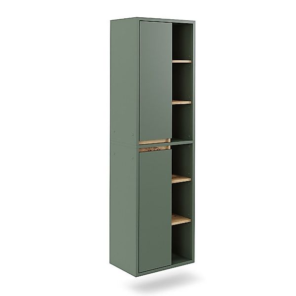 Vicco Hochschrank Viola, Grün/Anthrazit, 50 x günstig online kaufen