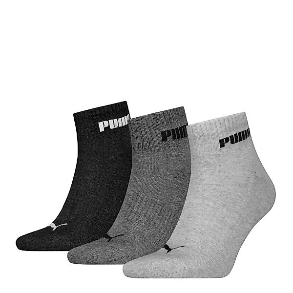 PUMA Kurzsocken "PUMA UNISEX CUSHIONED NEXT QUARTER 3P" 3 Paar, 3 Stk. tlg. günstig online kaufen