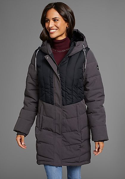 Polarino Winterjacke gesteppter Winterparka mit gefütterter günstig online kaufen