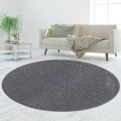 TeppichHome24 Teppich Teppich mit einfarbigen Design günstig online kaufen