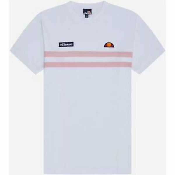 Ellesse  T-Shirts & Poloshirts Venire tee - white light pink günstig online kaufen