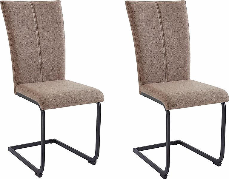 Home affaire Freischwinger »Nils« (Set) 2 Stk.Stuhl belastbar bis 120 Kg, G günstig online kaufen