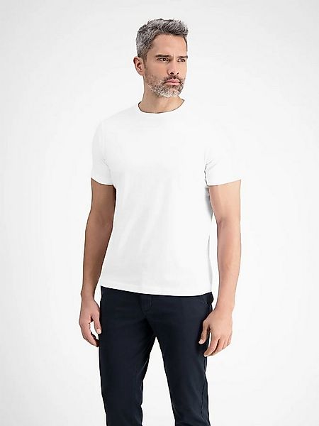 LERROS T-Shirt Basic in hochwertiger Qualität mit Logo Stickerei günstig online kaufen
