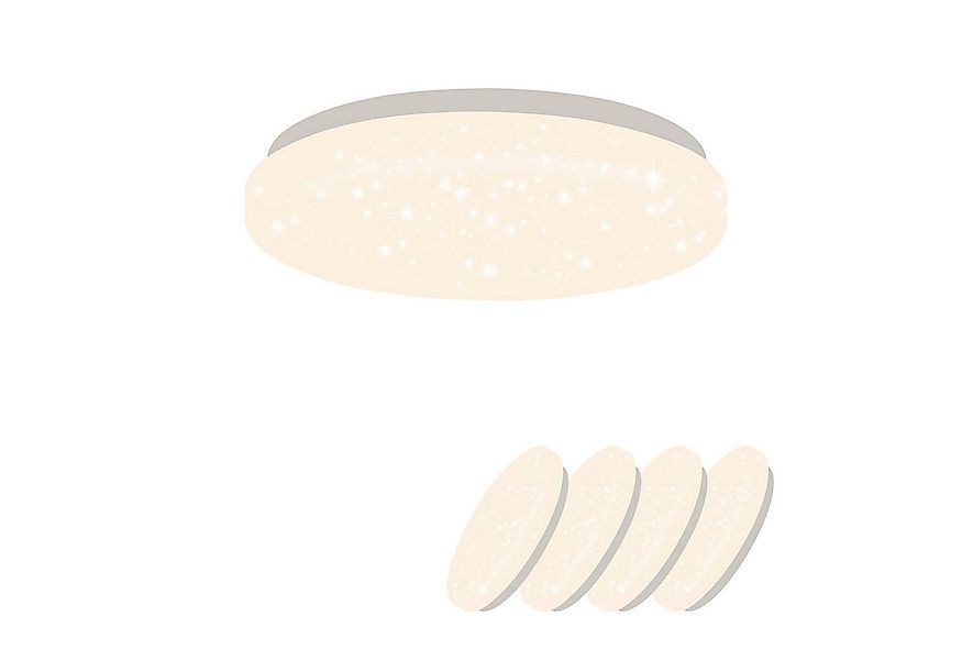 Nettlife LED Deckenleuchte Sternenhimmel Kinderzimmer 15W 21cm 3000K/4000K günstig online kaufen