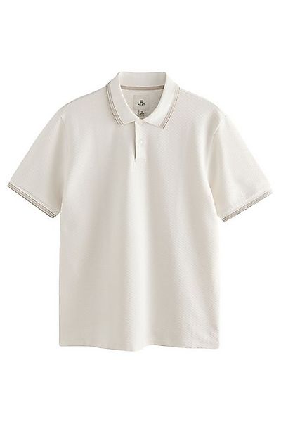 Next Poloshirt Strukturiertes Polo-Shirt (1-tlg) günstig online kaufen