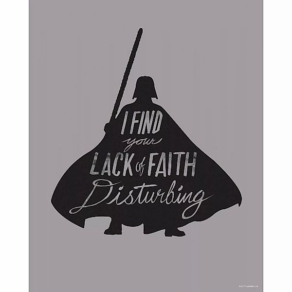 Komar Wandbild Star Wars Vader 40 x 50 cm gerollt günstig online kaufen