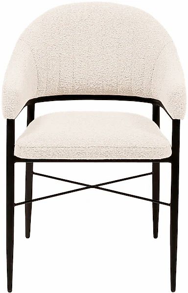 OMG Design Armlehnstuhl »Roma«, (Set), 1 St., Stoff, bequemer Esszimmerstuh günstig online kaufen