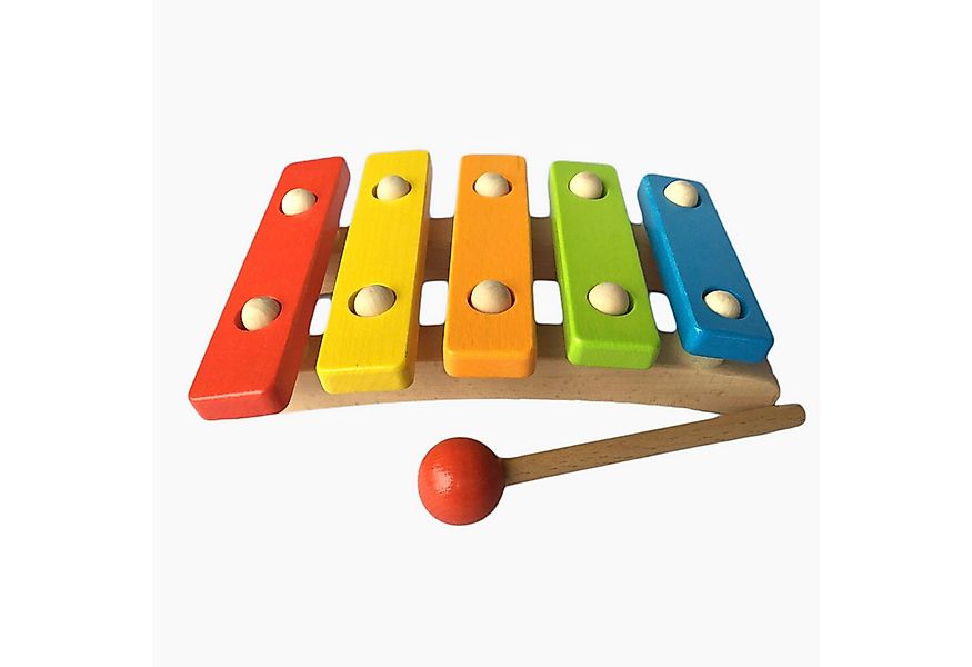 goki Spielzeug-Musikinstrument Xylofon mini, (packung, 2 tlg), farbenfrohe günstig online kaufen