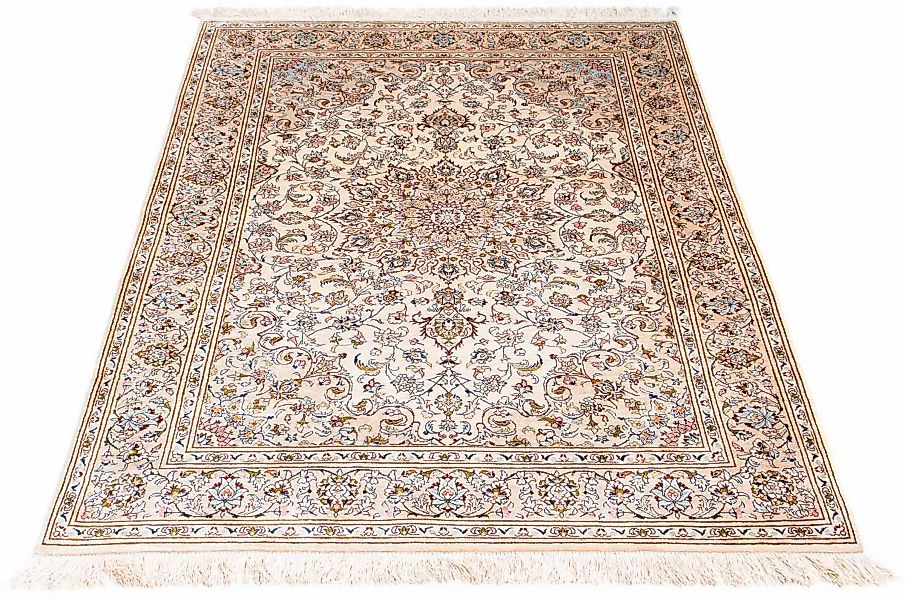 morgenland Orientteppich »Perser - Ghom - 147 x 100 cm - beige«, rechteckig günstig online kaufen