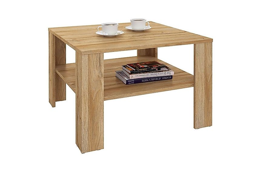 CARO-Möbel Couchtisch FELICE, Couchtisch Wohnzimmer Beistell 68 x 68 cm Sof günstig online kaufen